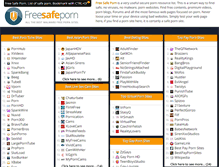 Tablet Screenshot of freesafeporn.com